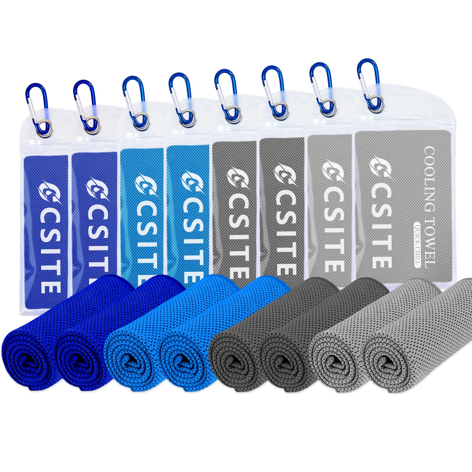 CSITE Cooling Towels 8-Pack