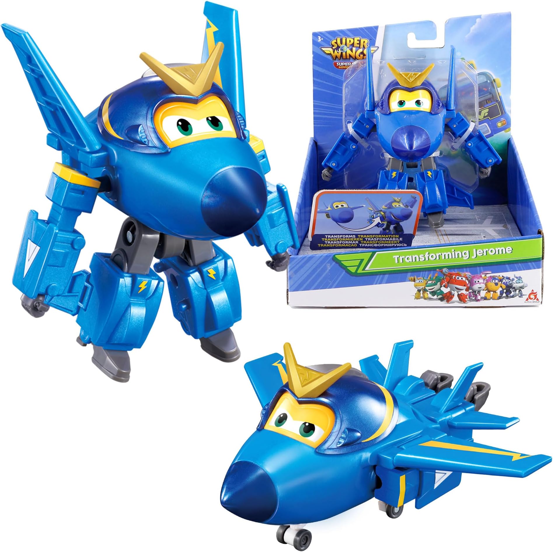 Super Wings Transforming Jerome Vehicle by Super Wings