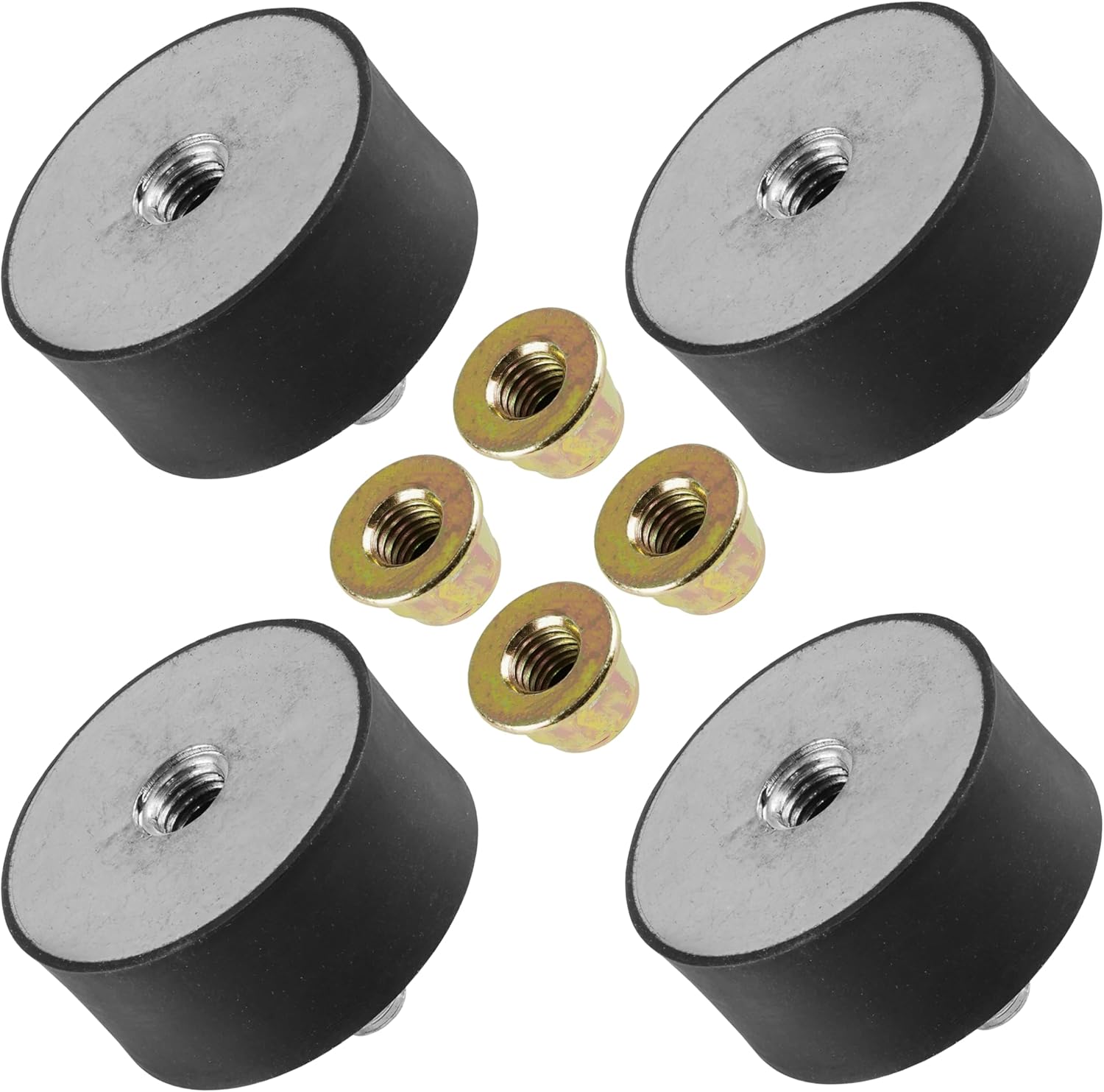 Caltric Isolator Engine Mount with Nut Compatible with Polaris Sportsman 1000 XP 1000 Touring 2014-2023 / Sportsman 550 XP X2 Touring 2009-2014