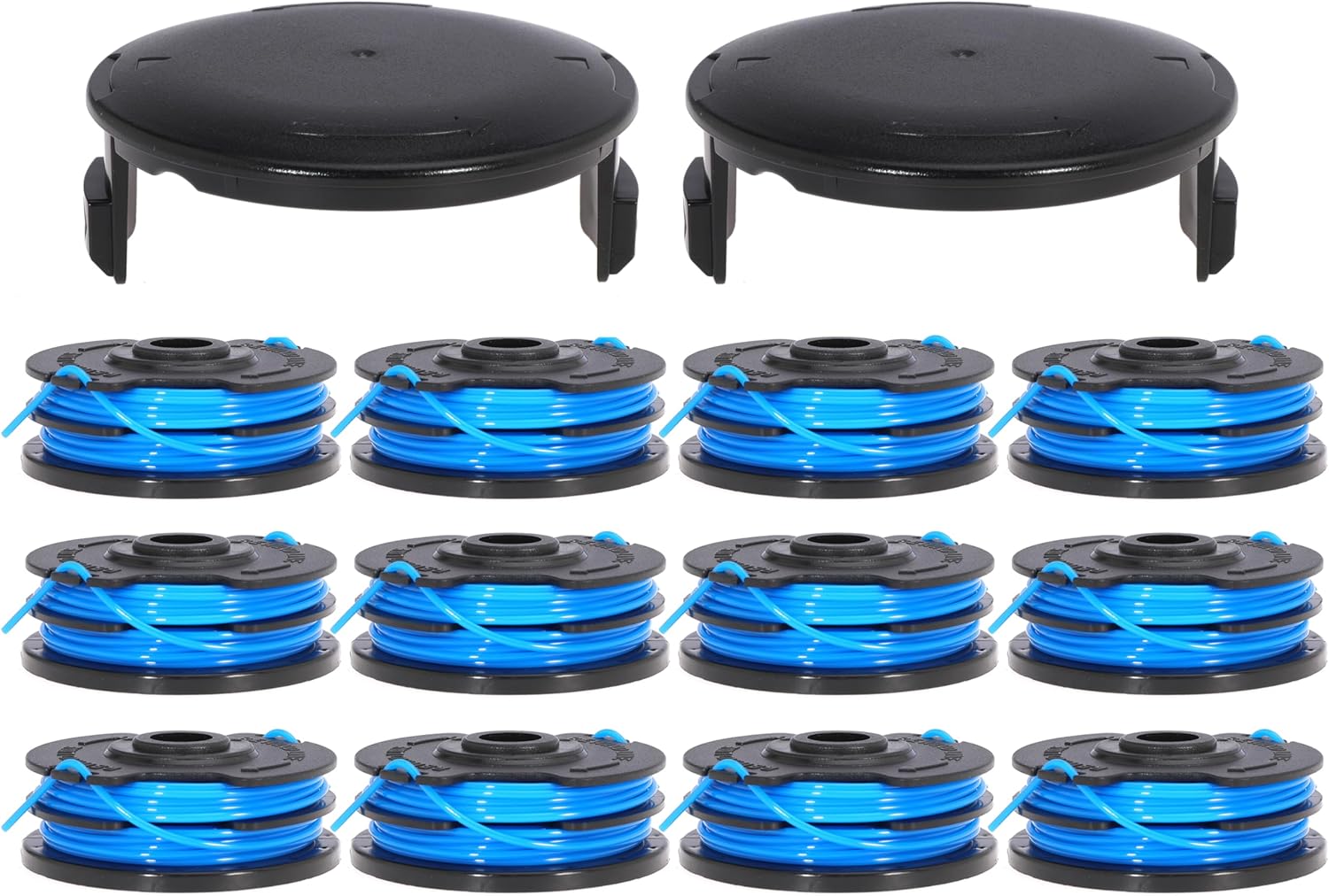 AC41RL3 Autofeed Dual Replacement Trimmer Spool Line for Homelite UT41120 UT41112 UT41121 UT41113 UT41122 UT41112B Electric Weed Eater String Trimmer Per Spool 27FT 0.065inch