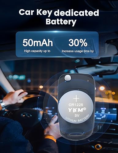 Miniatura 3 de 5 Pack CR1225 3V Battery for Thermometer LED Flashlight Watch Calculator Laser Pointer 3 Volt Lithium Button Battery