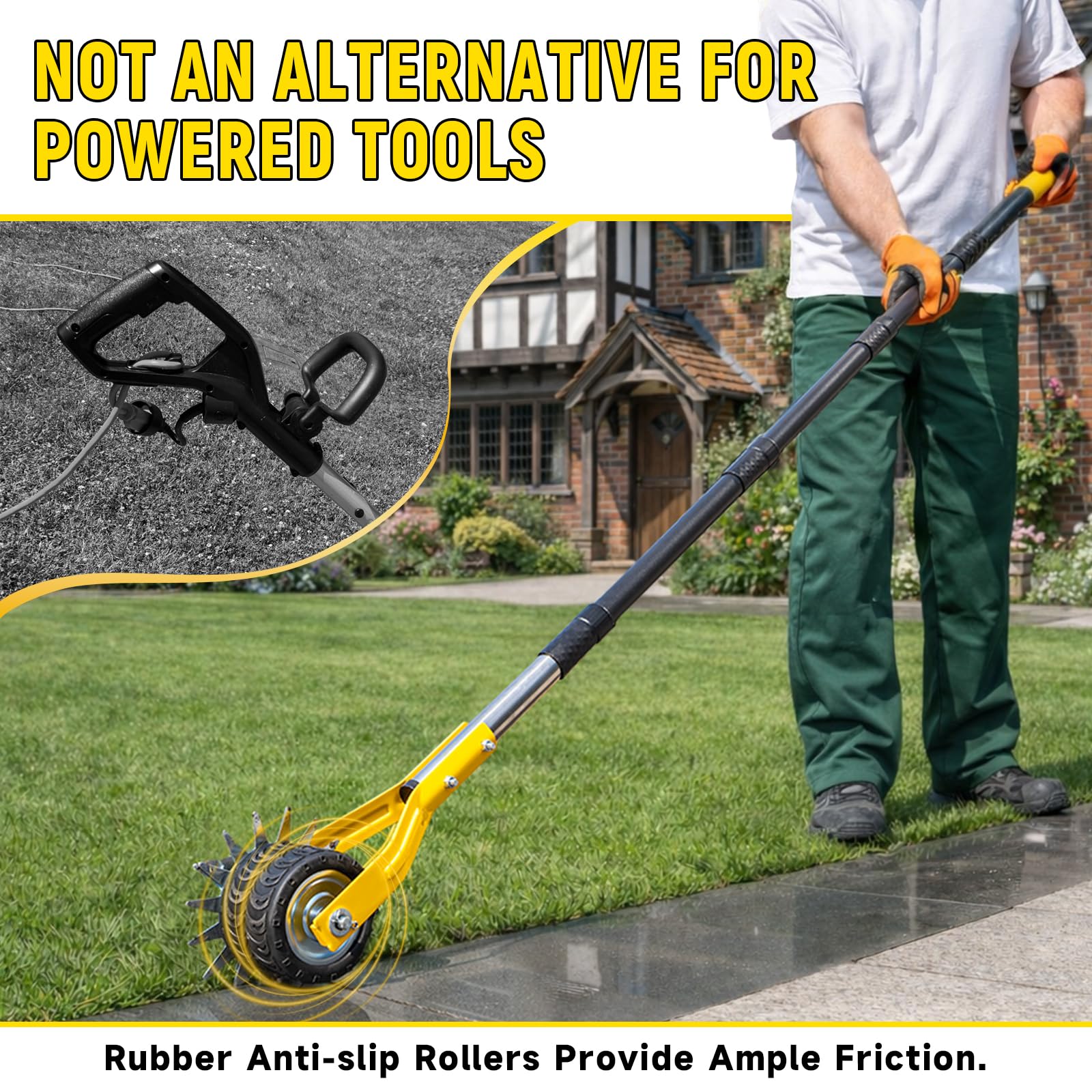 Manual Edger - Achieve Perfect Lawn Edges -5 Manual Edger - Achieve Perfect Lawn Edges -5