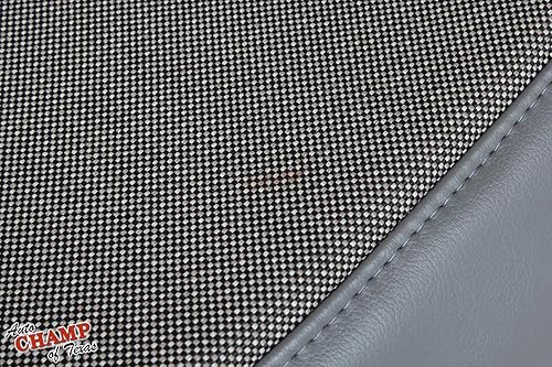 Miniatura 6 de Compatible con Ford E-150 E-250 E-350 2004-2008 Van Funda de asiento de tela para parte inferior del lado del conductor, color gris pedernal mediano