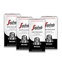 Vista 10 de Cápsulas de Espresso Segafredo Zanetti – Cápsulas de aluminio para máquinas originales Nespresso – Espresso de tostado medio-oscuro premium con un