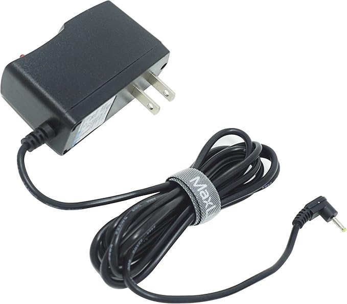 Cargador de pared AC/DC para Nabi Kids Tablet 1 Gen miniatura 3