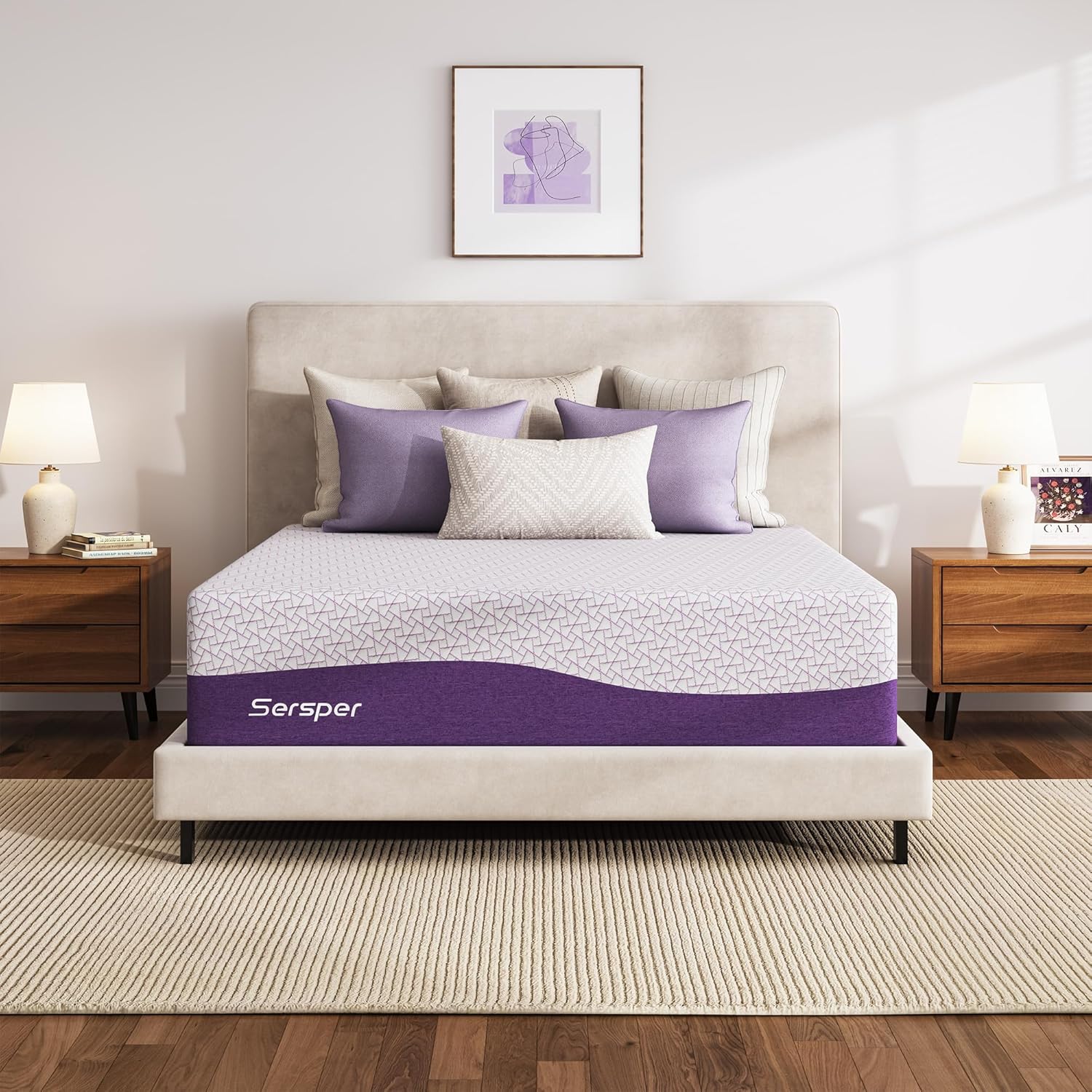 Sersper Flippable Bamboo Charcoal Mattress