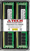 Vista 86 de A-Tech 4GB DDR4 2133MHz PC4-17000 ECC RDIMM 1Rx8 Single Rank 1.2V ECC Registered DIMM de 288 pines Módulo de actualización de memoria RAM