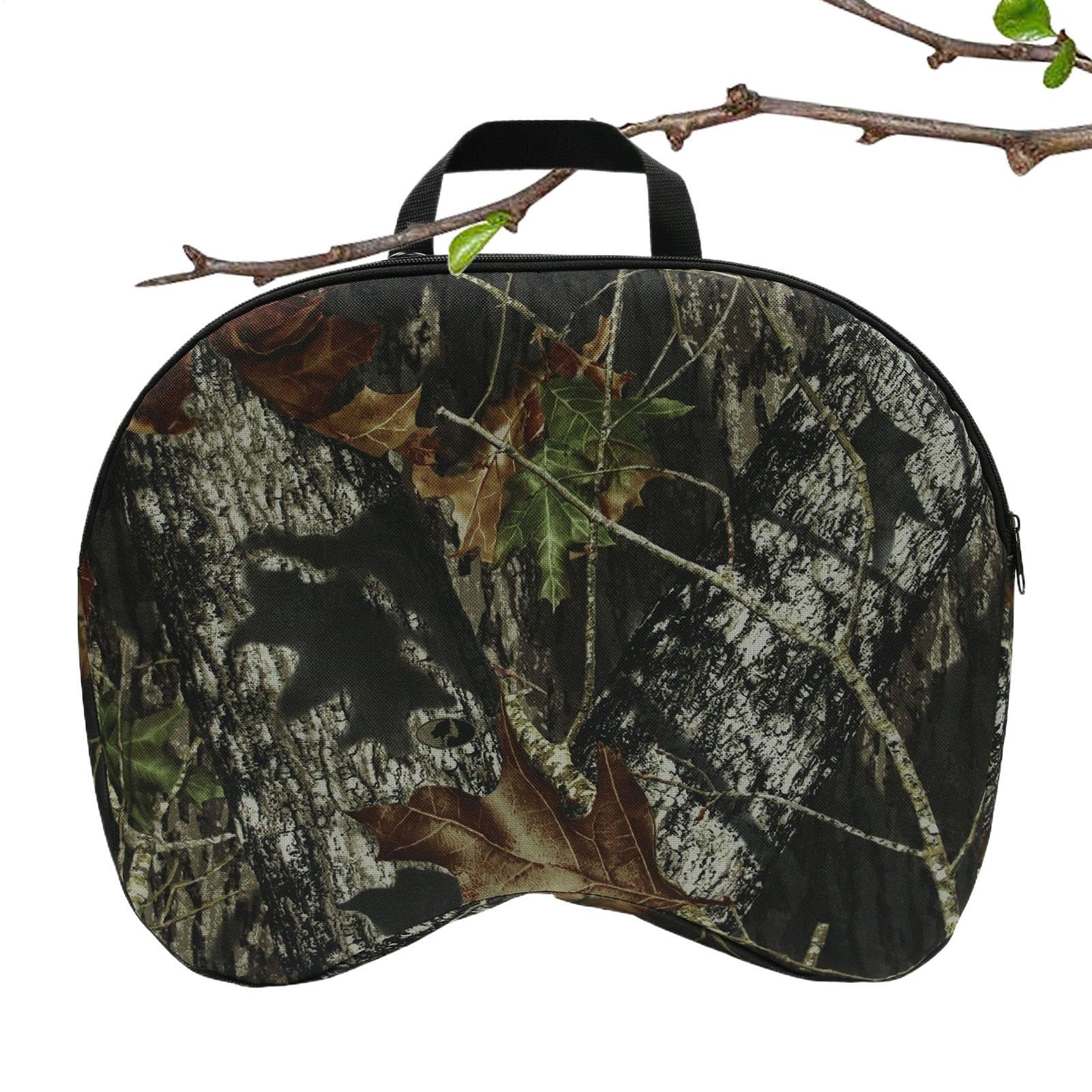 Hunting Seat Pad, Camping Cushion, Outdoor Mat, Lightweight Thickened Foam, Waterproof Zipper Closure, Portable Comfort for Hiking, Trekking, Birthday Holiday Present Use 15.75x11.42x2.76 Inches
