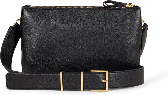 Amazon Essentials Womens Minimal Crossbody Bag with Adjustable Removable Strap