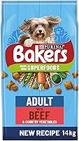 Bakers Adult Dry Dog Food Beef and Veg 14 kg, Packaging May Vary