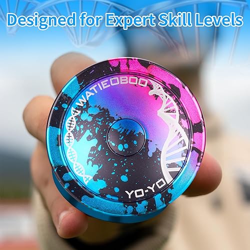 Miniatura 3 de WATIEOBOO Yoyo Trick Yoyo - Rodamiento Yoyo profesional sensible para niños, principiantes, rodamientos Yoyo que no responden para adultos,