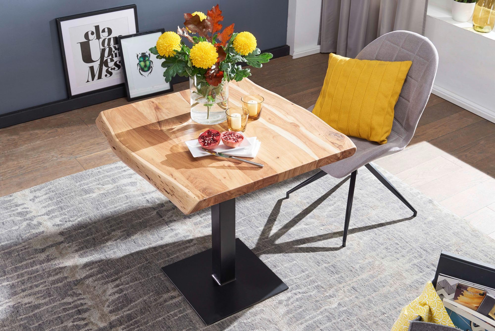 Esstisch 140x80x75 Cm – Aus Eiche Optik, Robust, Modern, Für Esszimmer Oder Küche