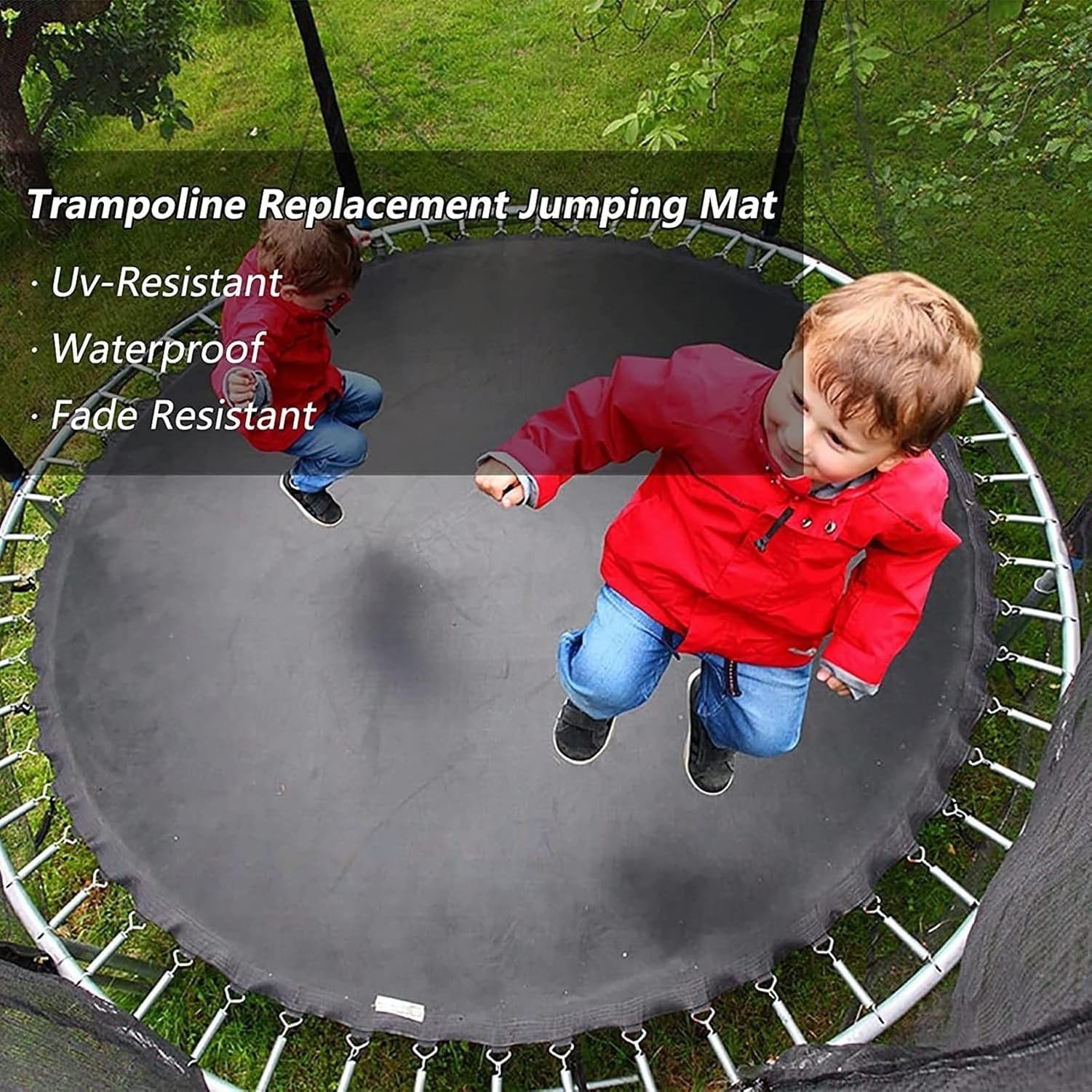 Mata do trampoliny 8ft wymienna, 42/48 ringów, 8ft 244cm 42 pierścienie