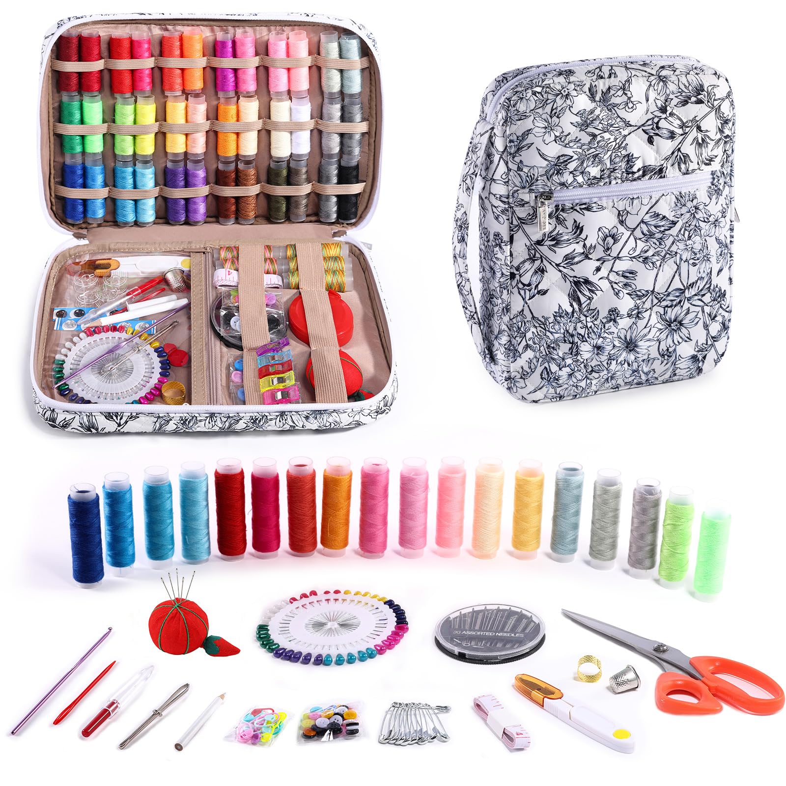 AMOIGEE Sewing Kit - 230pcs for Beginners -9 AMOIGEE Sewing Kit - 230pcs for Beginners -9
