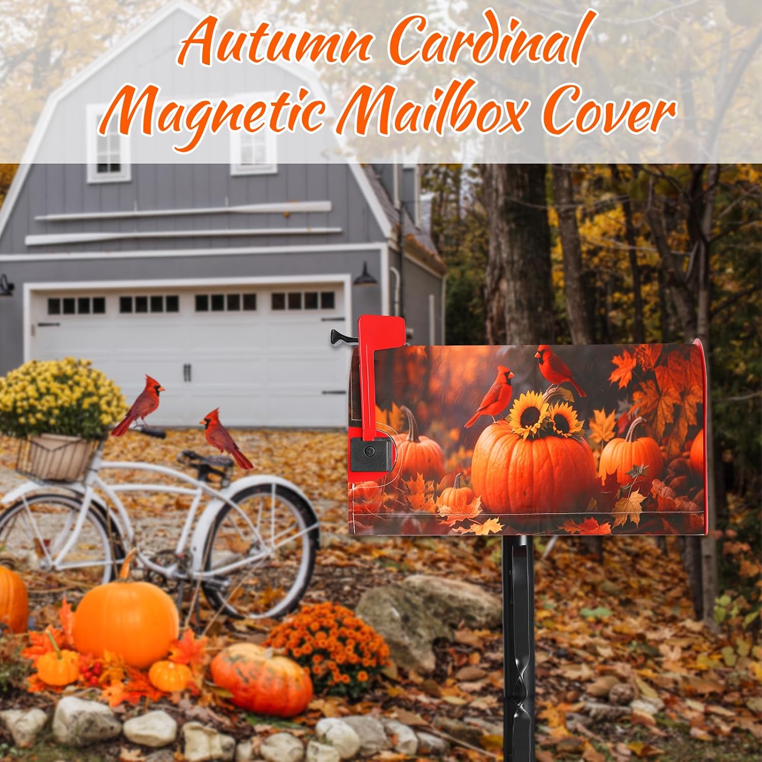 Fall Mailbox Covers Magnetic - Standard Size Mailbox Covers