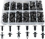 Sunplustrade 240 Pcs Bumper Clips Car Clips Plastic Rivets Fasteners Push Retainer Kit Most Popular Sizes Auto Push Pin Rivets Set for GM Ford Toyota Honda Chrysler