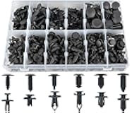 Sunplustrade 240 Pcs Bumper Clips Car Clips Plastic Rivets Fasteners Push Retainer Kit Most Popular Sizes Auto Push Pin Rivets Set for GM Ford Toyota Honda Chrysler