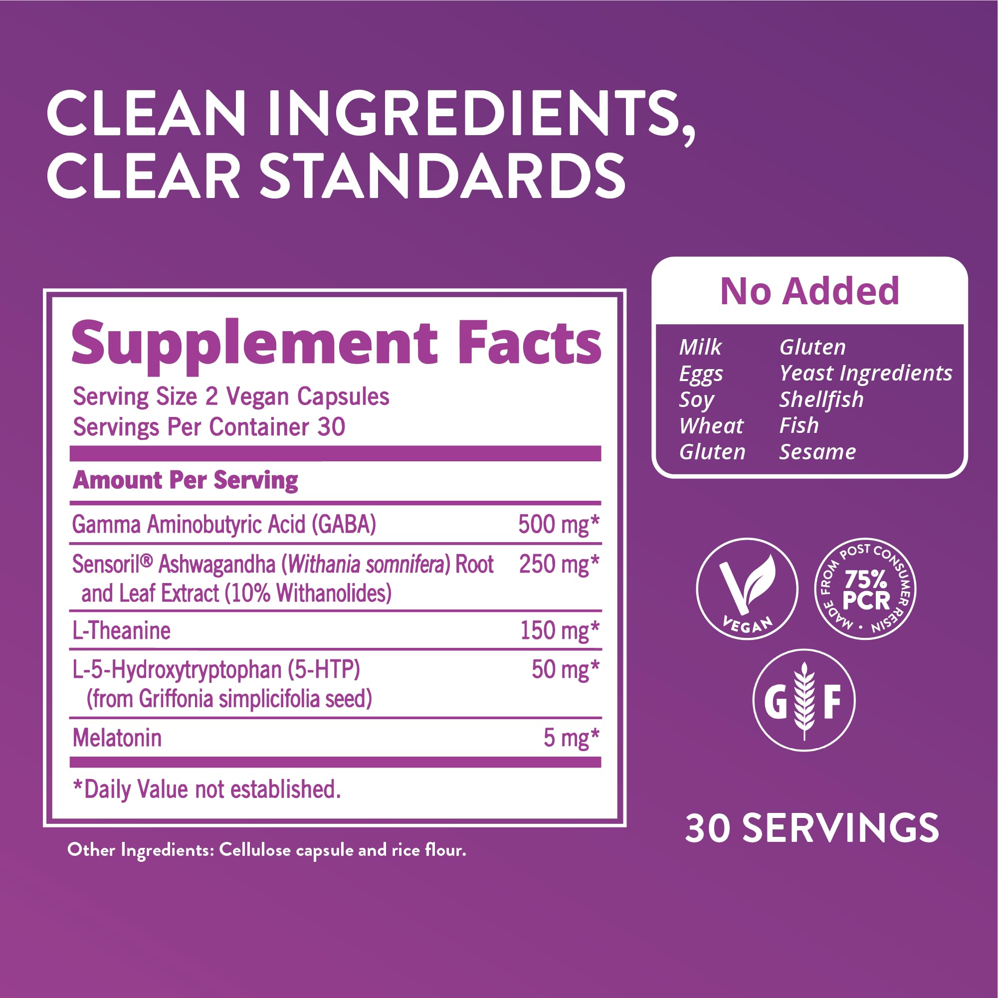 MRM Relax-All Sleep Dietary Supplement - for Women & Men - 30 Servings — Amazon image 2