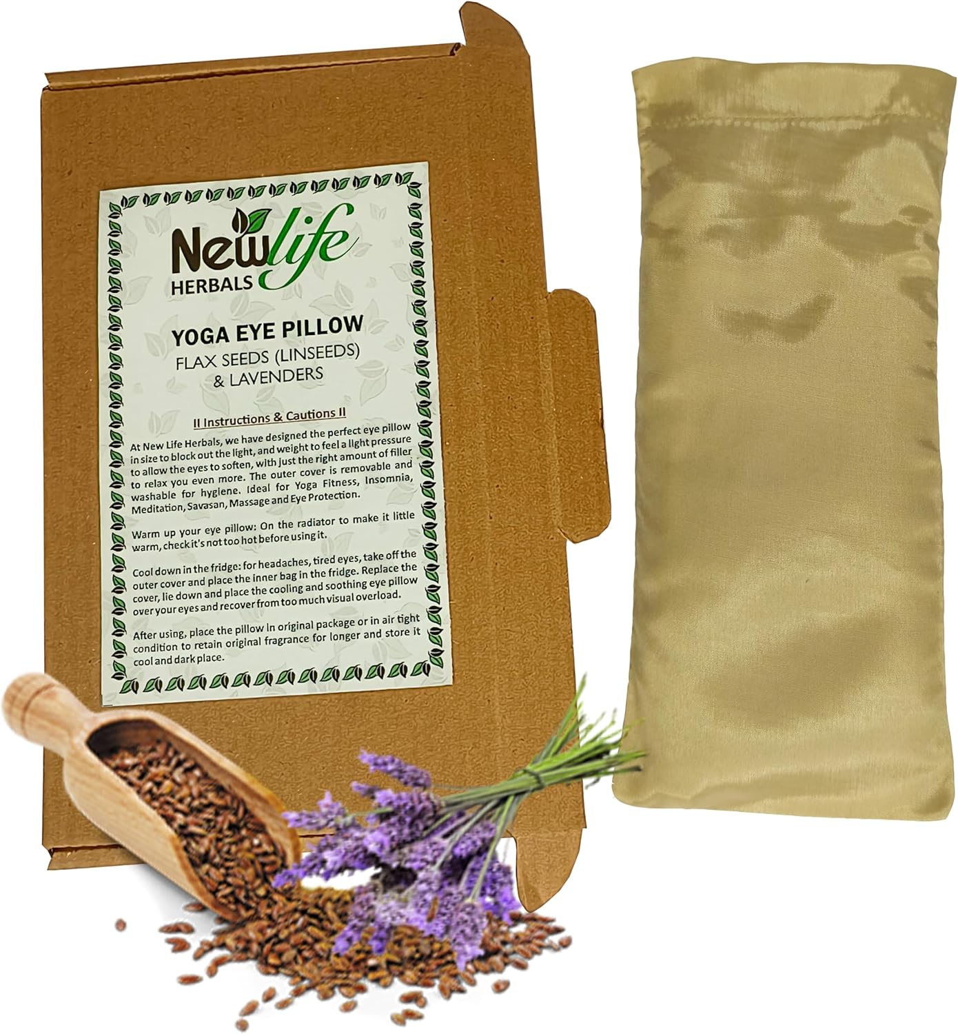 Yoga Eye Pillow Silk Eye Bags Linseeds Lavender Morocco Ubuy