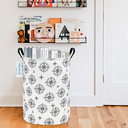 Miniatura 106 de LANGYASHAN Contenedor de almacenamiento, cesta organizadora plegable de tela de lona para ropa sucia, contenedores de juguetes, cestas de regalo, Un