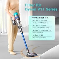 Elalove HEPA szűrő Dyson V11 V15 SV14 SV17 SV22 porszívóhoz kefével 2