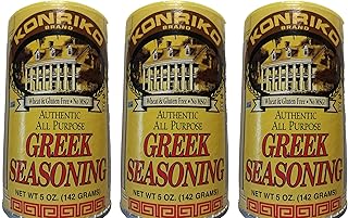 Konriko - Greek Authentic Seasoning 5 oz (Pack of 3) - Wheat Free - Gluten Free - No MSG