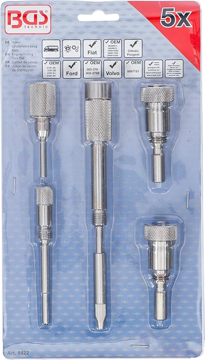 BGS 8422 | Engine Timing Tool Set | for Fiat Ducato, Peugeot Boxer, Citroën Jumper 2.3 D JTD, 3.0 JTD, HDi