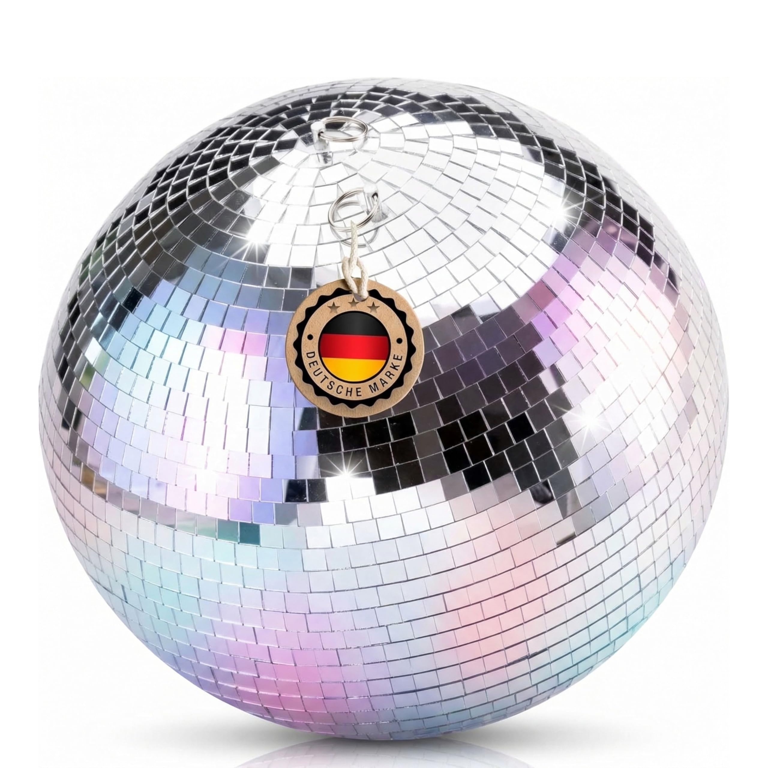 ETEC Professional Spiegelkugel 30cm - Disco Kugel Party Licht DJ Equipment für Lichteffekte und Partybeleuchtung