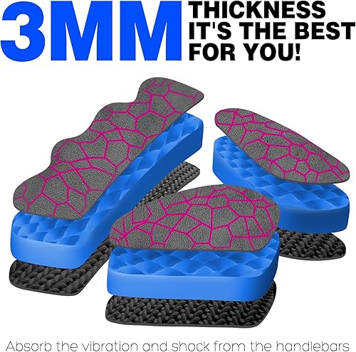 Miniatura 3 de BEACE Guantes de ciclismo, guantes de bicicleta, guantes de ciclismo para hombres y mujeres con pantalla táctil, guantes de bicicleta de montaña,