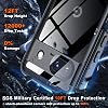Funda impermeable para Google Pixel 8a, con protector de lente y pantalla integrado, cuerpo completo resistente, a prueba de golpes, cubierta sumergible IP68 para Google Pixel 8a, negro 7