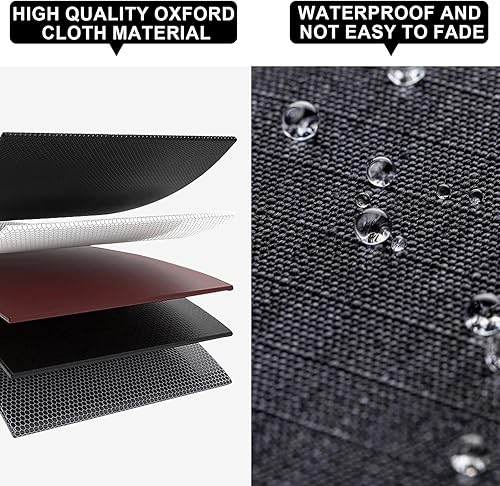 Miniatura 3 de Cubierta para parrilla Weber Lumin Compact Outdoor Electric BBQ Grill, para Weber Lumin Electric Grill Bonnet Cover Compact 7197, 91010901,