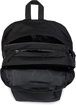 JANSPORT Big Day Pack Large Backpack, 15 Inch Laptop Compartment, 43.5 x 19 x 32.5 cm, Black, Black