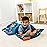 Wildkin Kids Microfiber Nap Mat - Soft Sleep Mat with Pillow, Ideal for School & Travel - Jurassic Dinosaurs