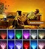Yıldızlı gökyüzü projektörü LED Galaxy Light, yıldızlı projektör ışığı, bulutlar ve yıldızlar, Bluetooth hoparlör fonksiyonu, yıldız projektör, sevgililer günü için gece lambası (mor)