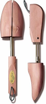 Allen Edmonds Woodlore Shoe Trees for Men 2-Pack Of Men's Adjustable Aromatic Red Cedar Shoe Trees MADE IN USA