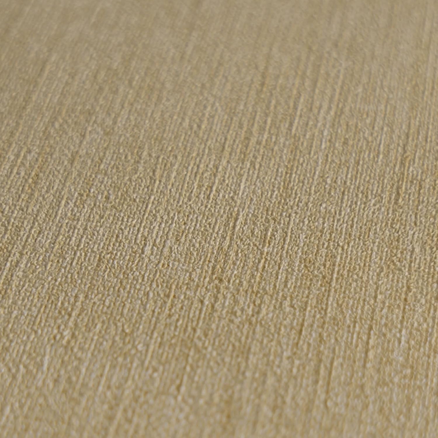 Livingwalls Tapete 396518 Plain Wallpaper in Beige, Yellow, Plain High-Quality Wallpaper with Textile Structure for Various Rooms, 10.05 m x 0.53 m, Made in Germany