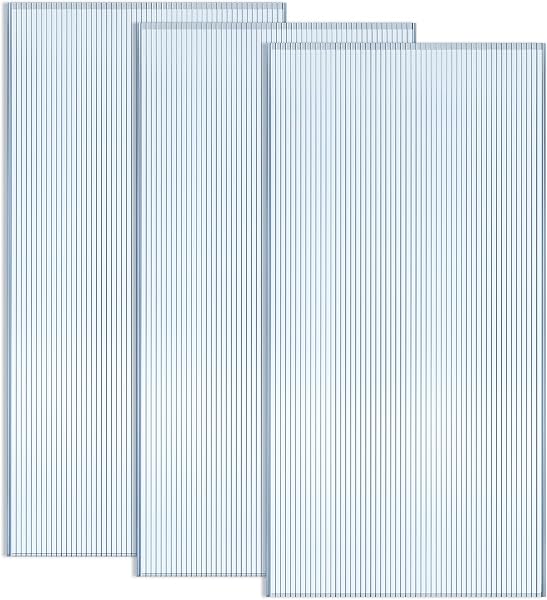Hotop Polycarbonate Greenhouse Panels Double Layer Polycarbonate Panels Waterproof UV Protected Sheet Corrugated Plastic