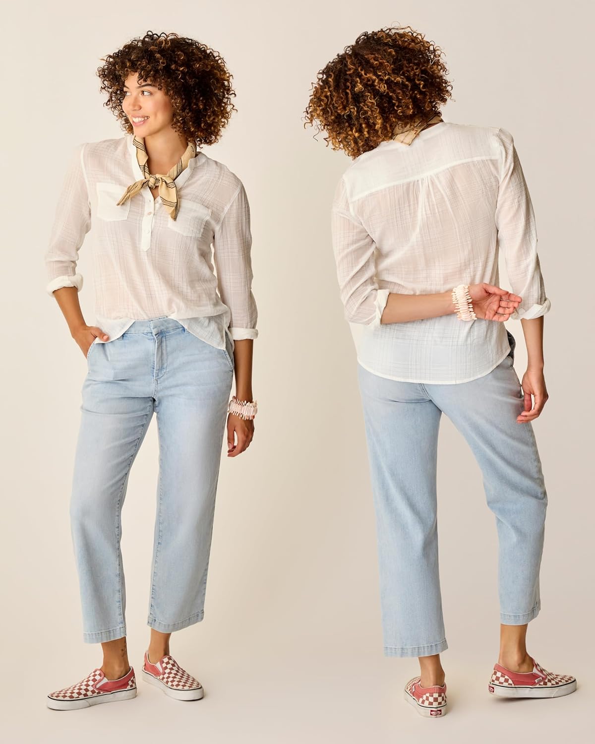 Carve Designs Womens Dylan Textured Shirt - Image 6