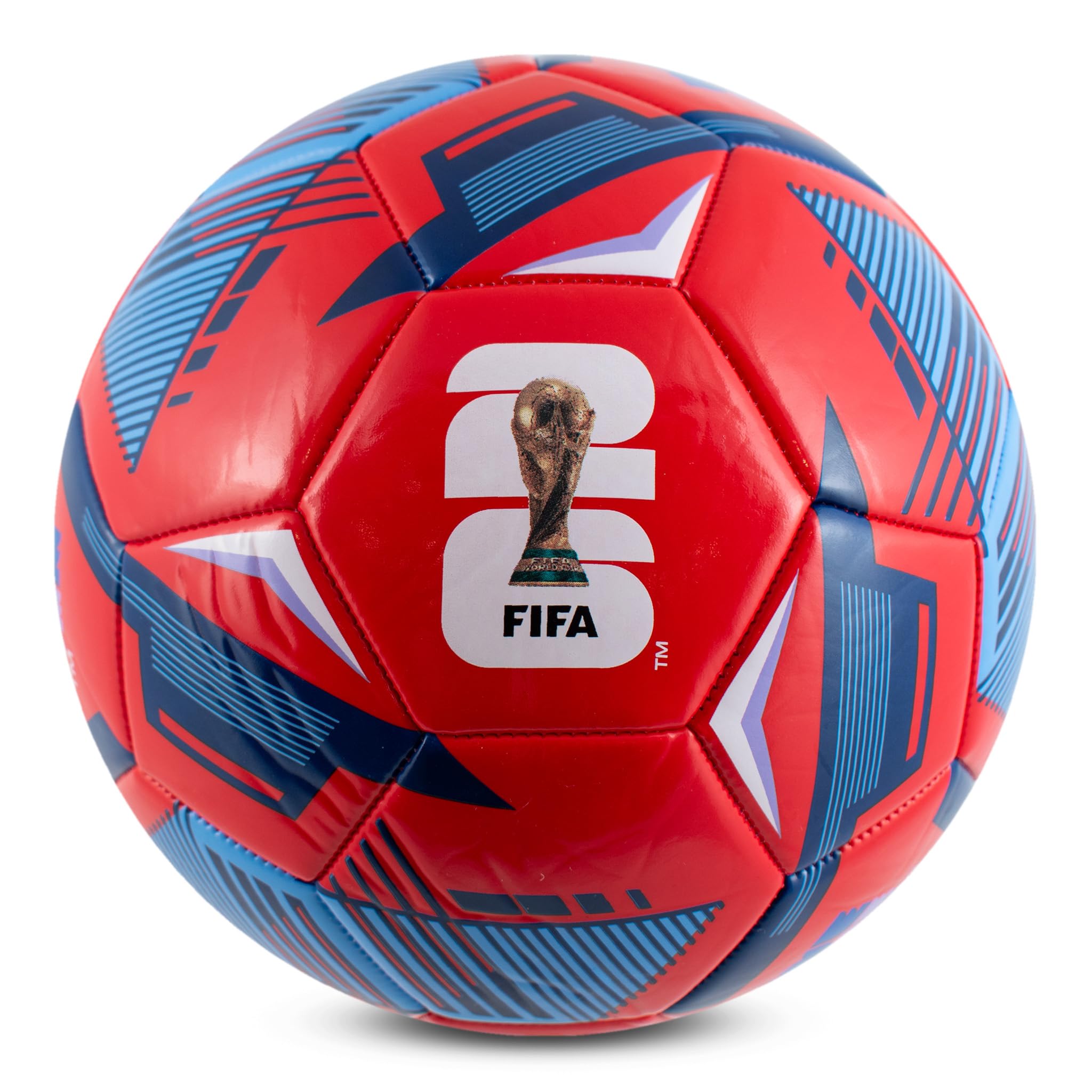Hy-Pro Officially Licensed FWC26 Size 5 Football - Training Ball with Trophy Design & Host Nations Graphics, Football Gifts for Boys - FIFA World Cup 2026 Design — view 8