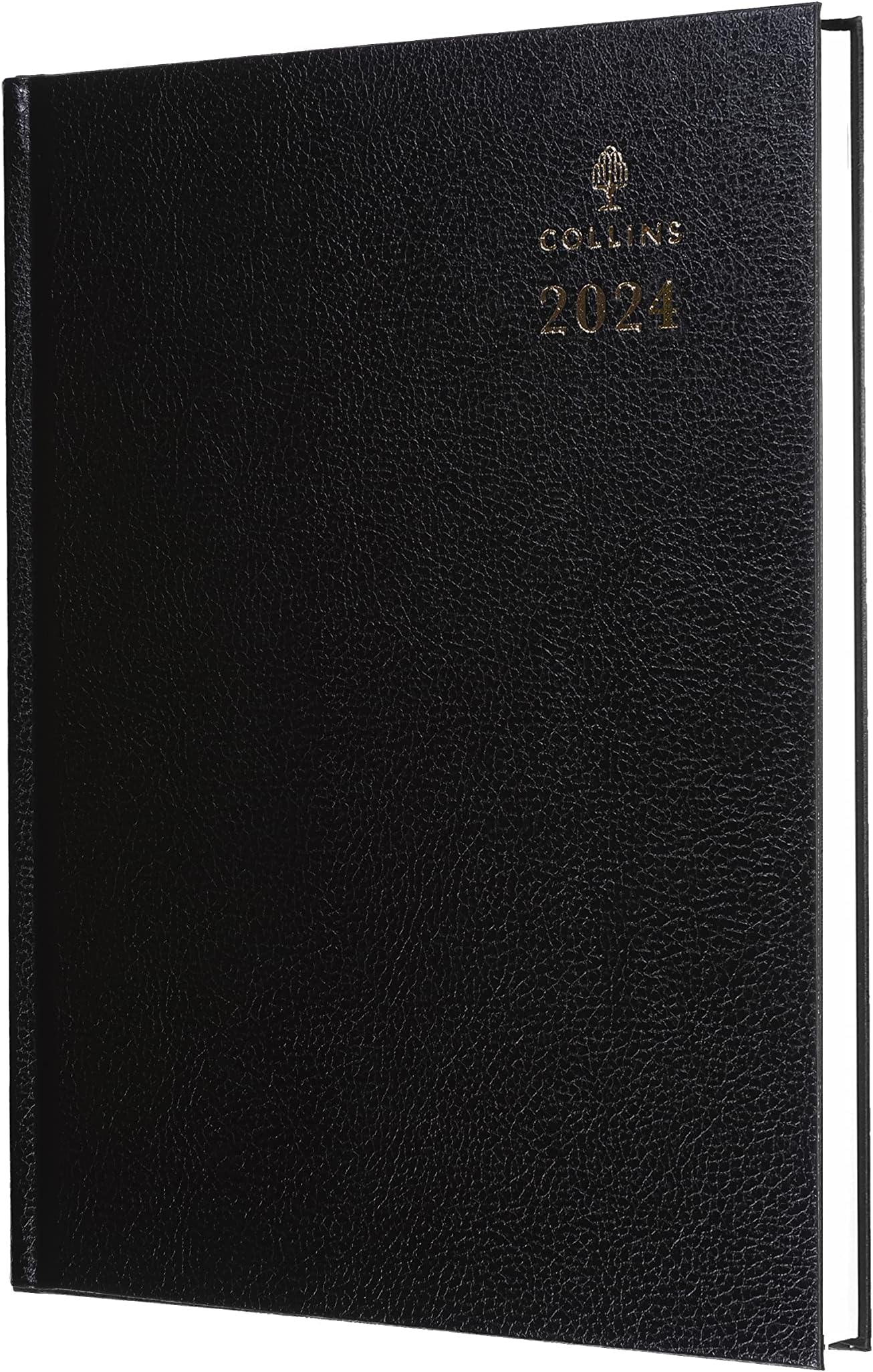 CollinsStandard Desk 2024 Diary - A5 Week to View Business Planner and Organiser - January to December 2024 - Weekly - Black - 35.99-24