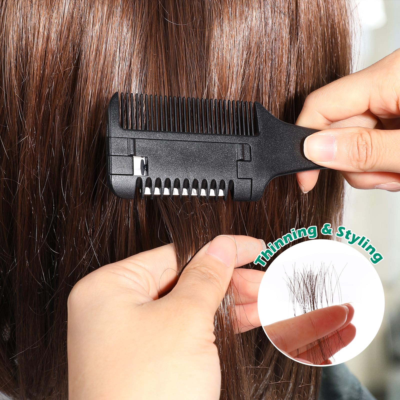 Amazon | KESYOO ヘアカッター カットコーム ヘアーカッター くし型