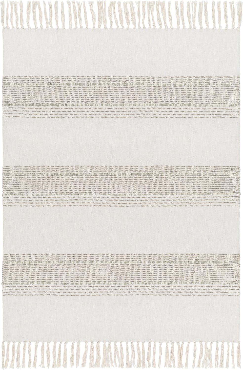 Livabliss x Becki Owens Modern Prolo Throw, 50" W x 60" L, Light Beige