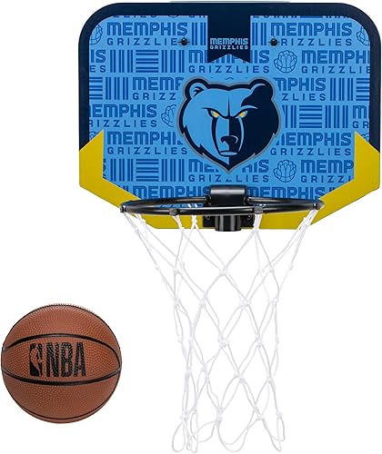 Miniatura 10 de Franklin Sports NBA Team - Aro de baloncesto sobre la puerta – Mini aro de baloncesto para niños con baloncesto – Aro de baloncesto para fanáticos