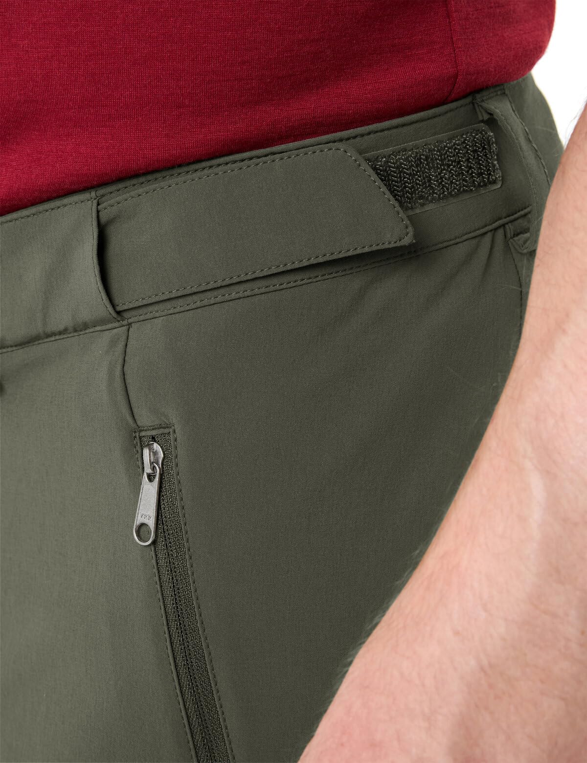 VAUDE Men's Farley Stretch T-zip Pants Iii - Spodnie Mężczyźni