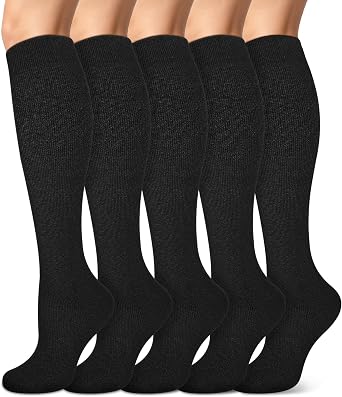 CTHH Warm Knee High Socks Women Thermal Cotton long Boot Thick Hiking Socks