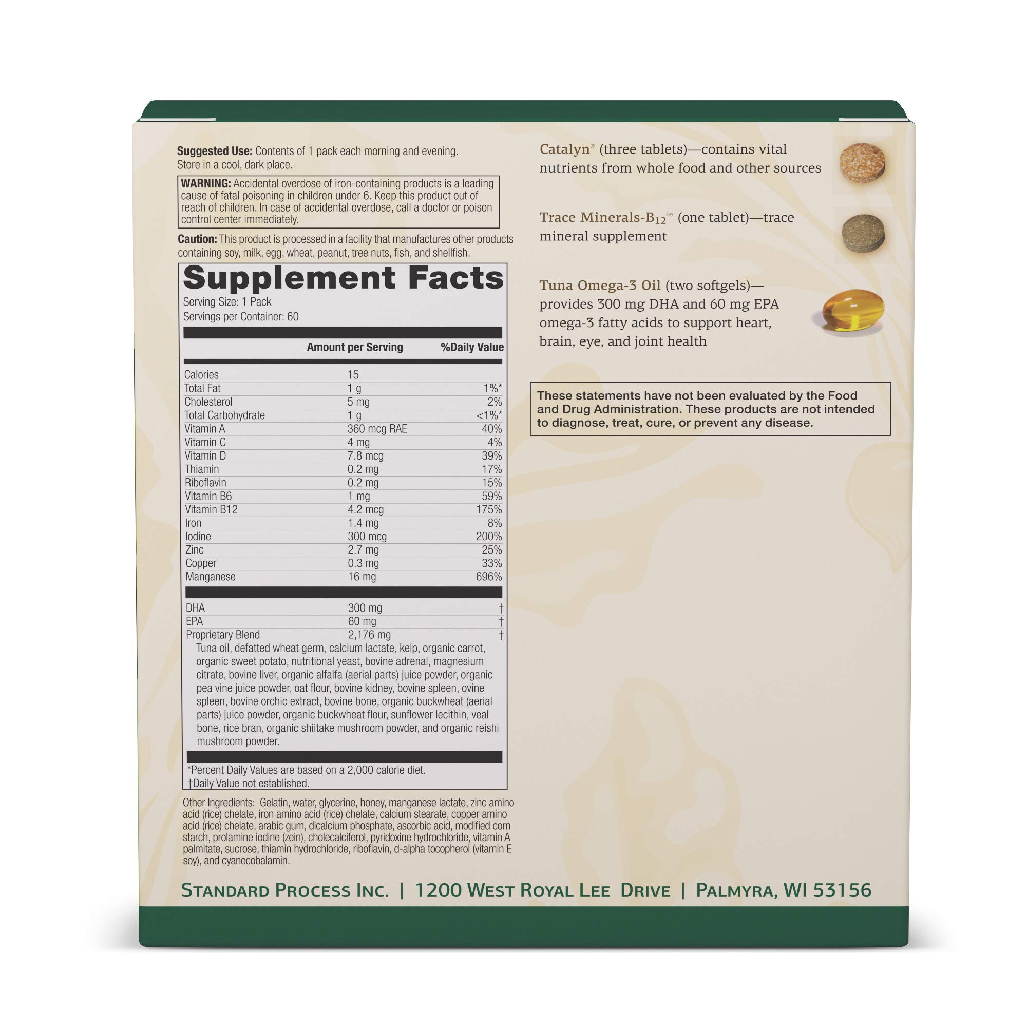 Buy Standard Process General Health Daily Fundamentals Maintain
