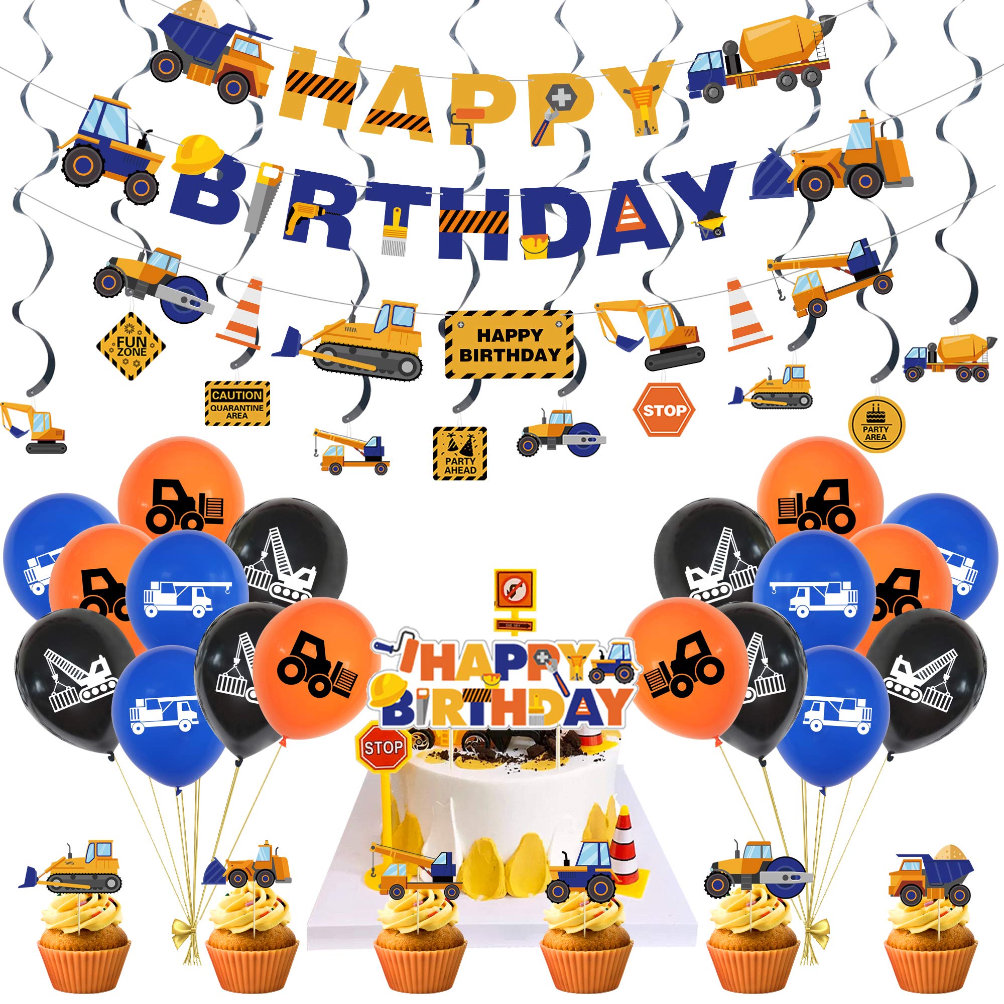 Buy Osugin Truck Party Decoration Construction Vehicle Birthday Party