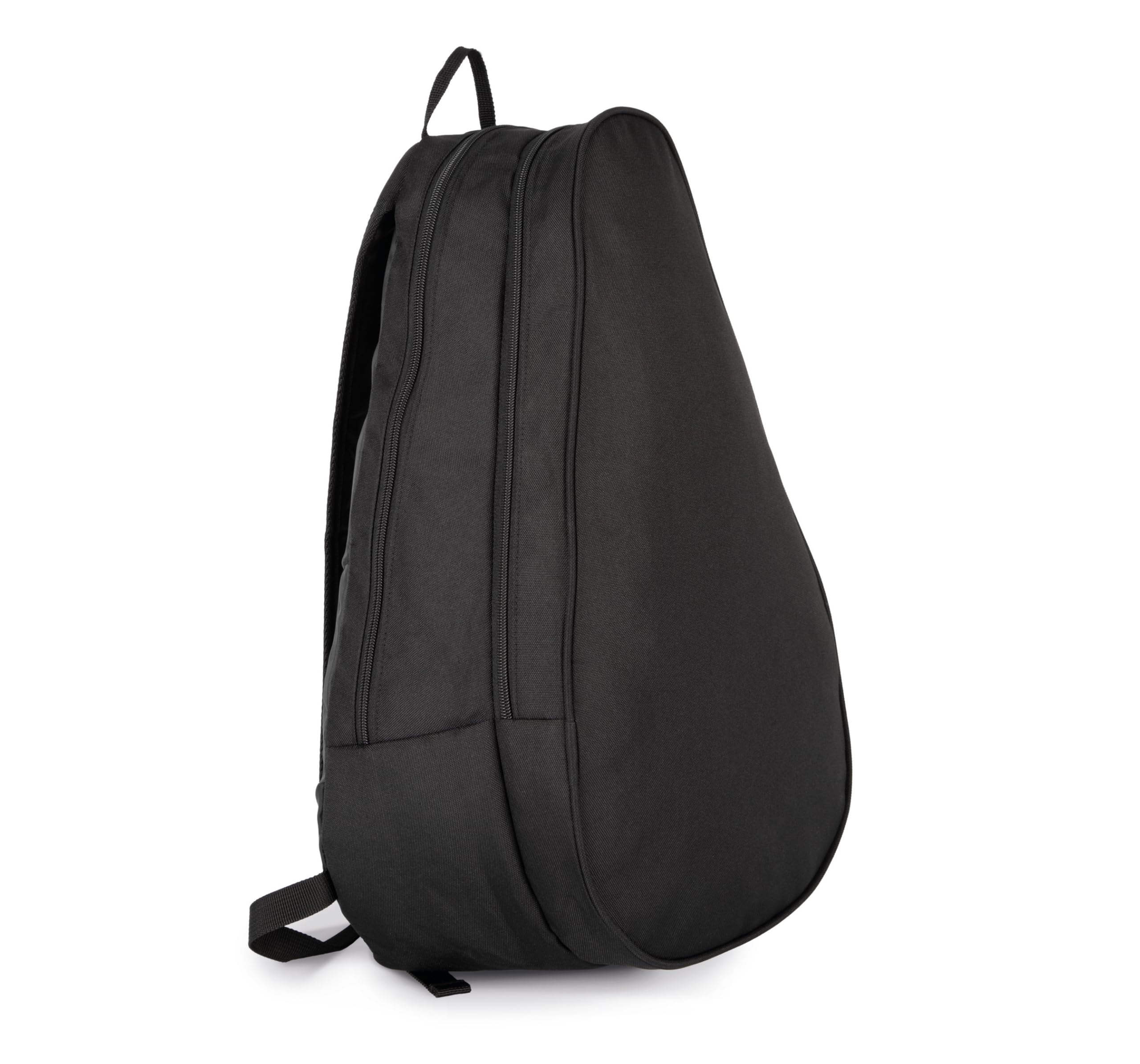 Zaino Padel Racchetta Zaino Nero - Padelbag con 2 scomparti per racchette e accessori, in PET riciclato, tracolla regolabile, 48 x 29 x 19 cm - Borsa sportiva per racchetta padel racket