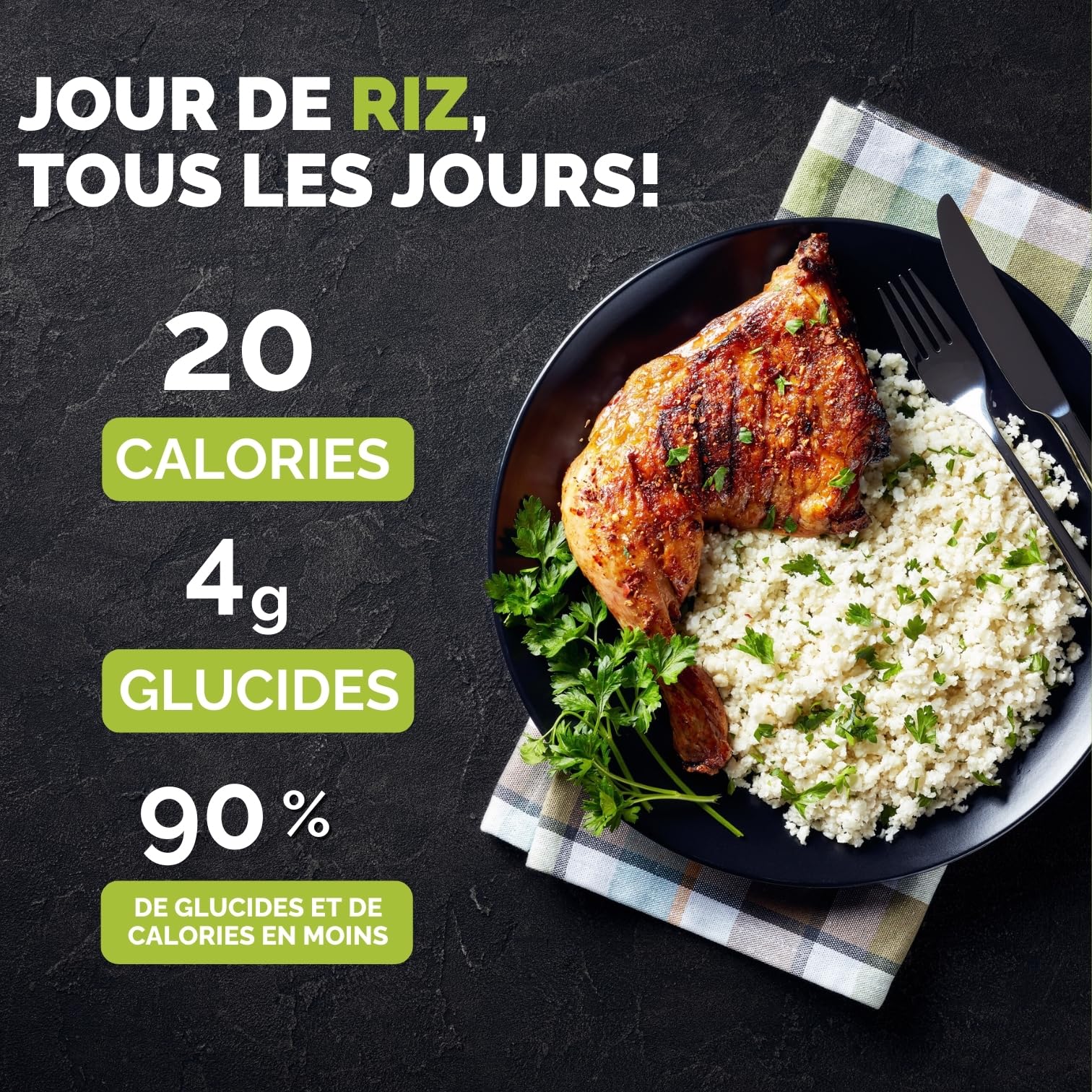 PALMINI Riz - Cœurs de palmier – Vegan | Sans OGM – Faible en calories – Faible en glucides – Keto – Sans Sucre – Casher – 338g | (Pack de 6)