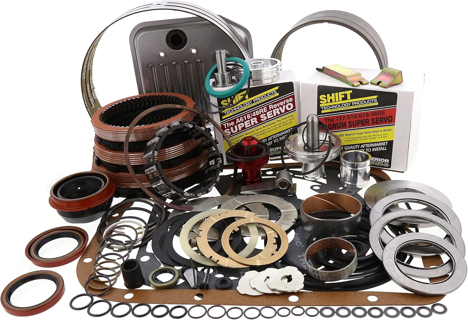 Compatible With: Dodge 48RE Transmission Alto Performance Red Eagle Deluxe Level 2 Rebuild Kit 2003-On